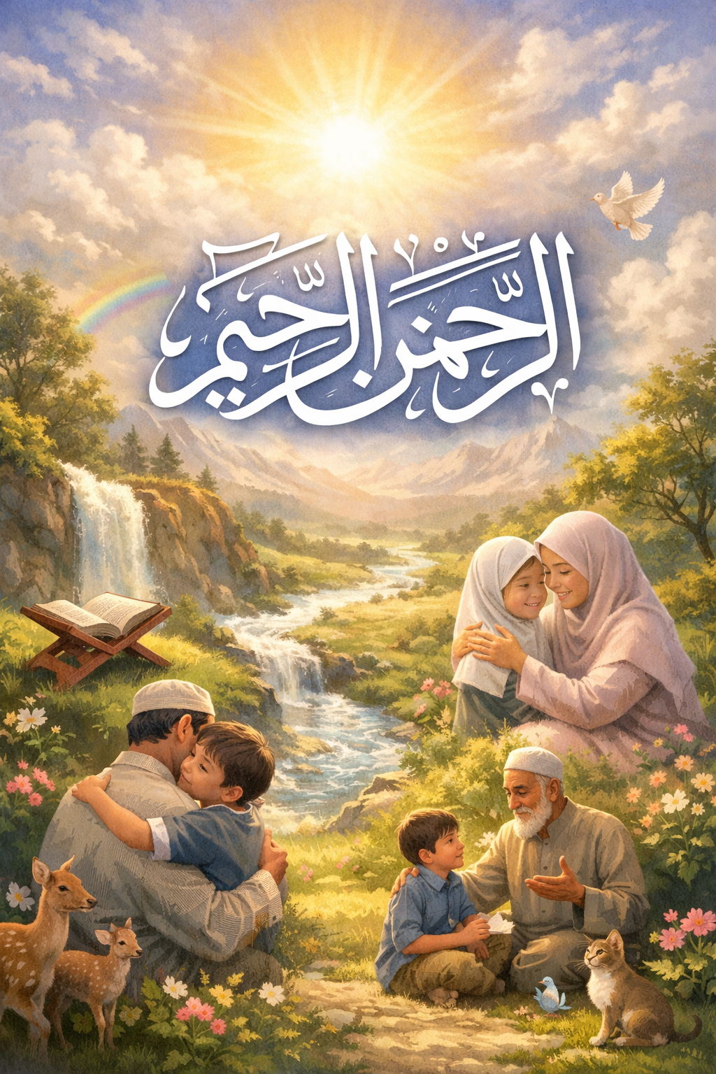 ilustrasi al-fatihah 3