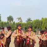 DUA SANTRIWATI DMP/MTs DINIYYAH PUTRI LAMPUNG IKUTI JAMBORE NASIONAL XII DI CIBUBUR